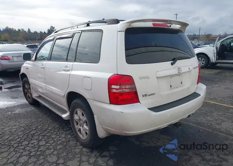 2003 Toyota Highlander Limited V6 from USA, damaged, VIN JTEHF21A230129622